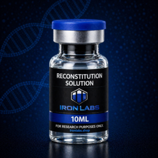 Reconstitution Solution Bacteriostatic Water research peptide vial - Iron Labs