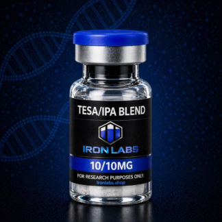 Tesamorelin Ipamorelin 15MG Blend Tesamorelin Ipamorelin research peptide vial - Iron Labs