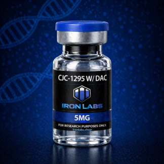 CJC-1295 W/ DAC CJC-1295 research peptide vial - Iron Labs