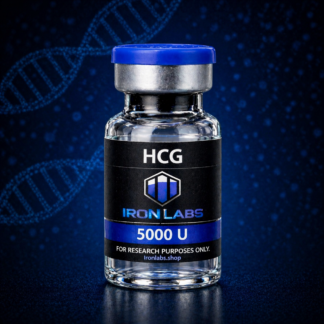 HCG 500iu HCG research peptide vial - Iron Labs