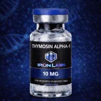 Thymosin Alpha-1 Thymosin Alpha-1 research peptide vial - Iron Labs