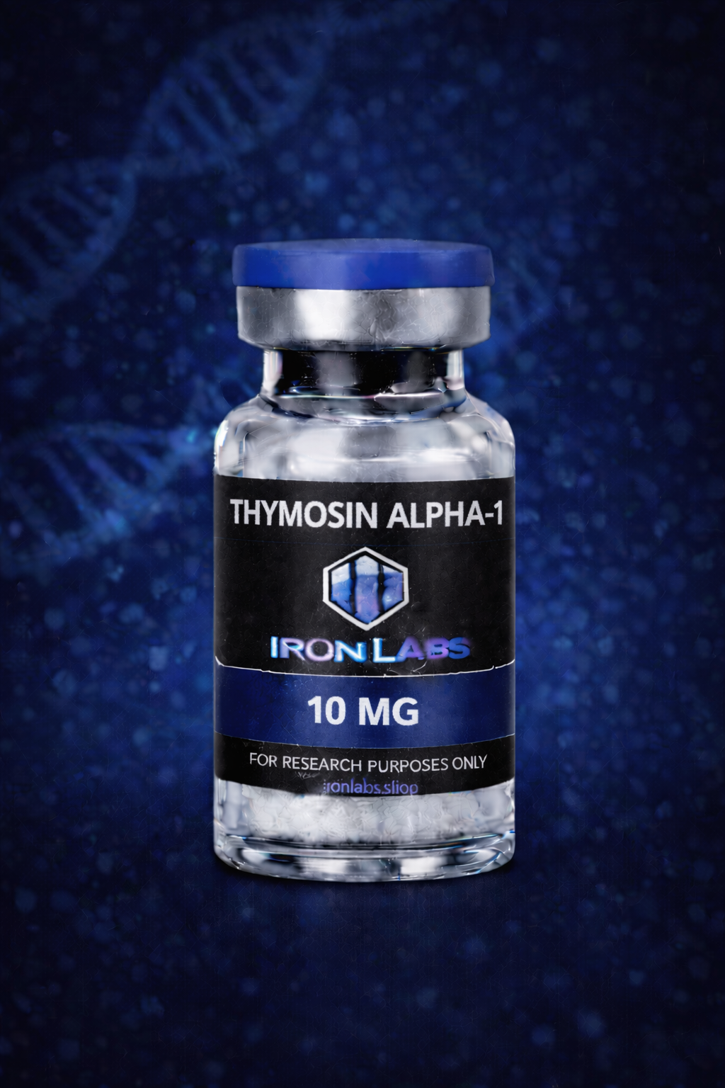 Thymosin Alpha-1 Thymosin Alpha-1 research peptide vial - Iron Labs