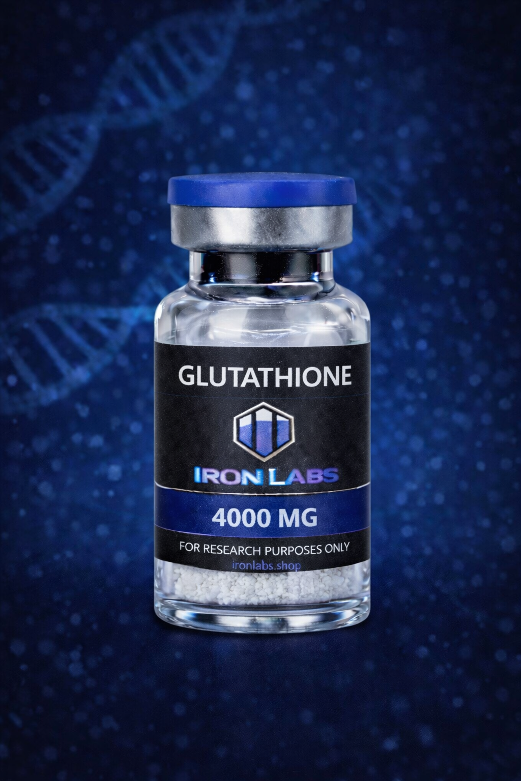 Glutathione 7500mg kit Glutathione research peptide vial - Iron Labs